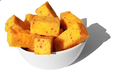 Polenta tolete calabresa